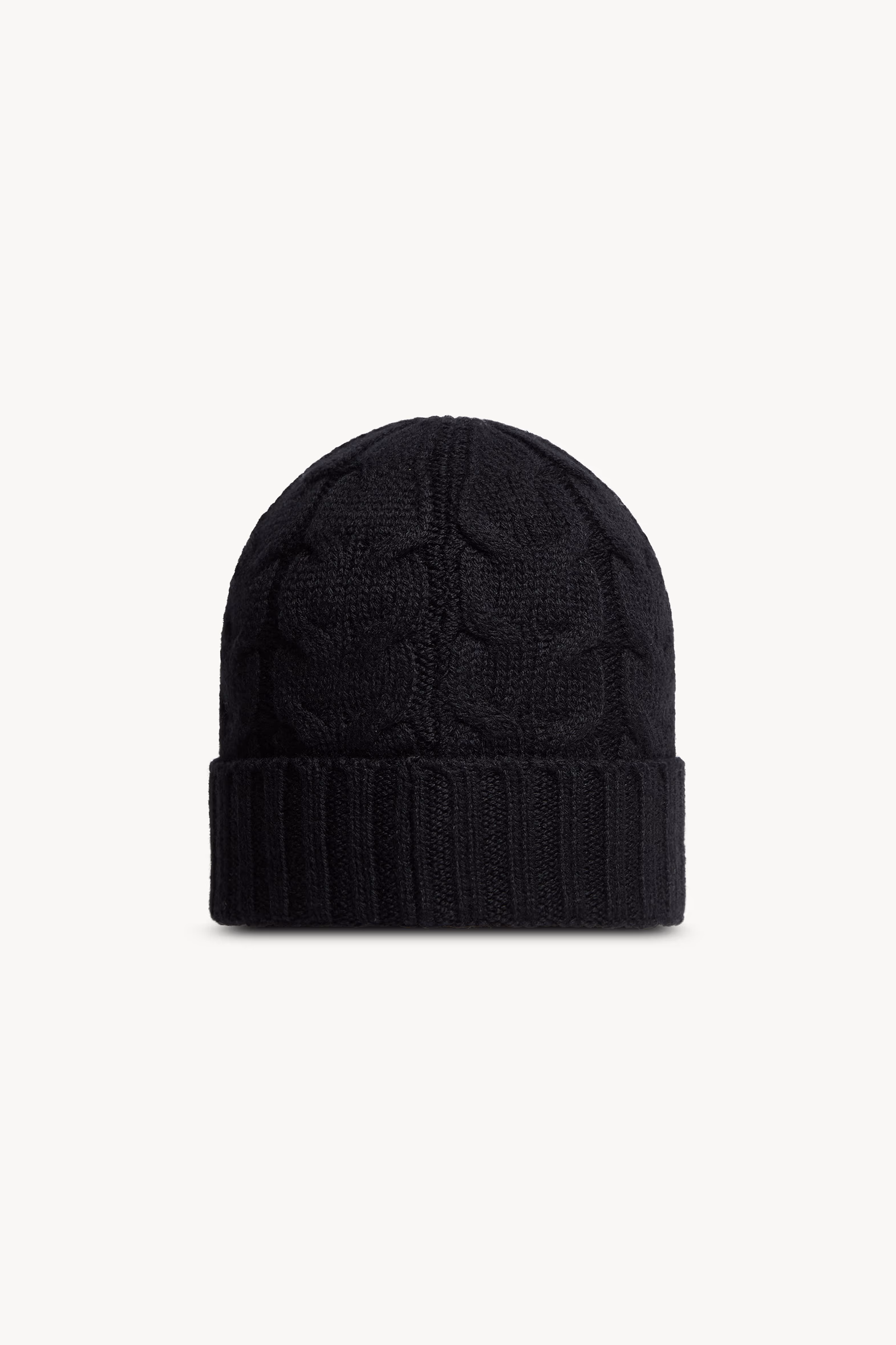 Wool Beanie Boy Black Moncler 3
